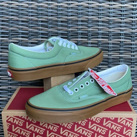 Vans Era Gum Basil/True White MENS - Picture 9 of 16